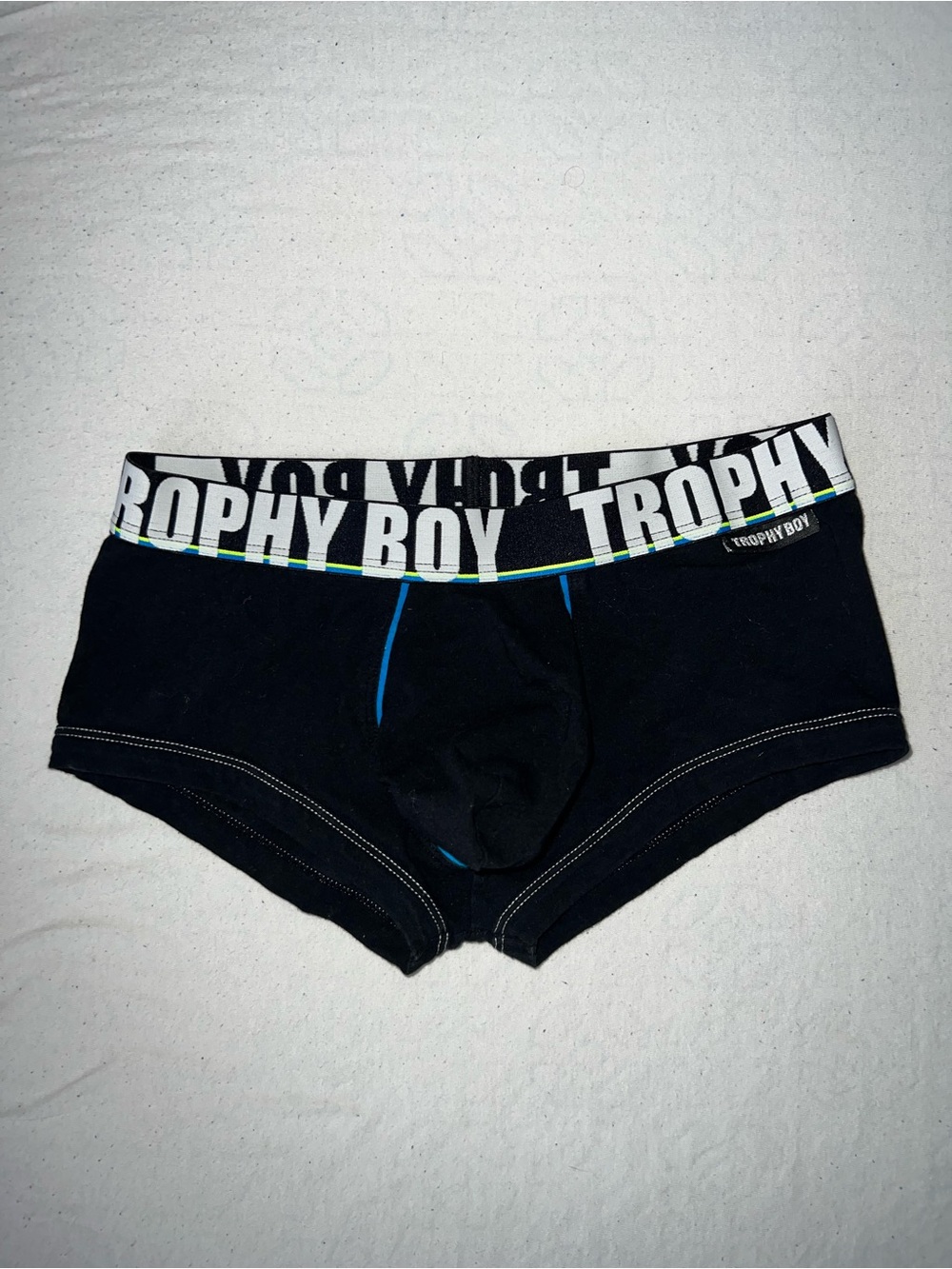 Andrew Christian Black Trophy Boy Trunk Underwear